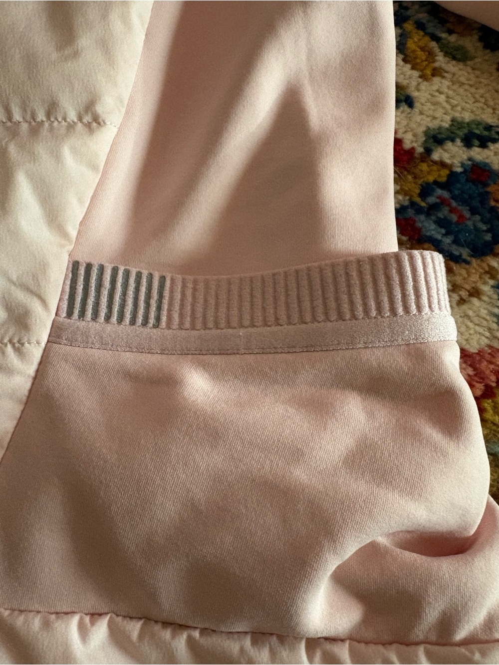 Lululemon Down for It All Jacket Sz 8 Light Pink Color. Retail $248. - Picture 4 of 6